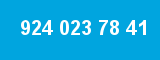 924 023 78 41 924 023 78 41